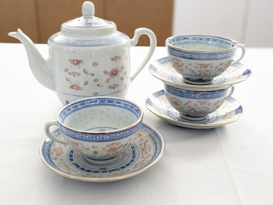 Grain de riz Porcelaine chinoise Service à thé – Image 4