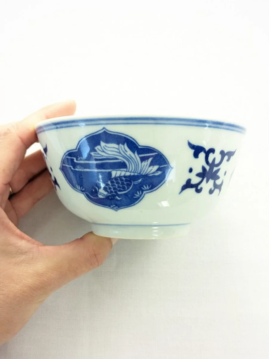 Bol porcelaine chinoise Vintage – Image 5