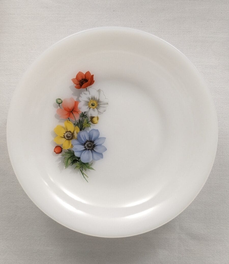 Années 60 Arcopal Assiette creuse Opaline – Image 2