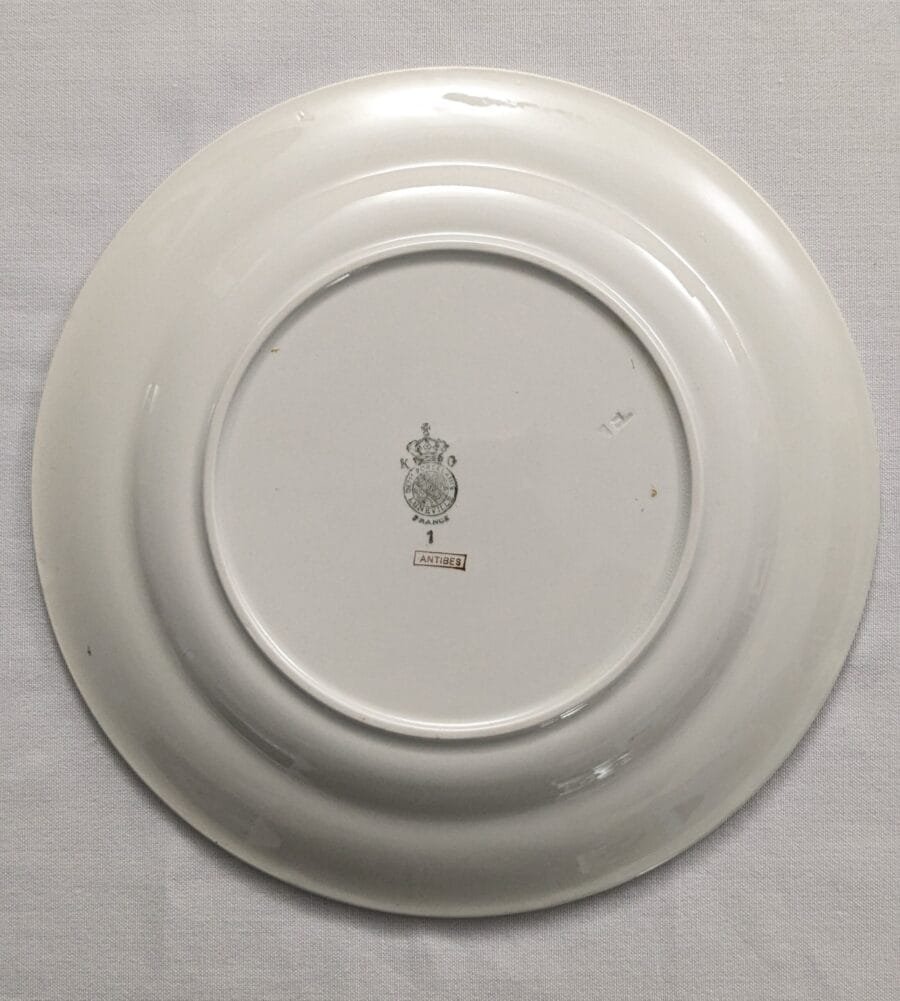 Antibes KG Lunéville Assiette plate – Image 7