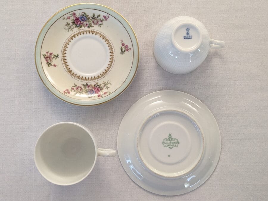 Charles & Kaiser Paire de tasse dépareillée – Image 4