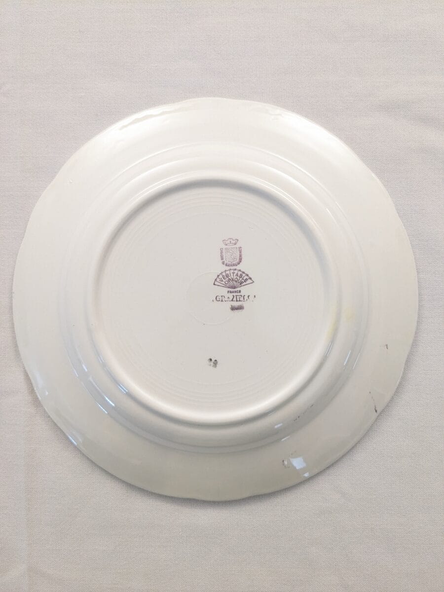 Graziella Digoin & Sarreguemines Assiette à dessert – Image 4