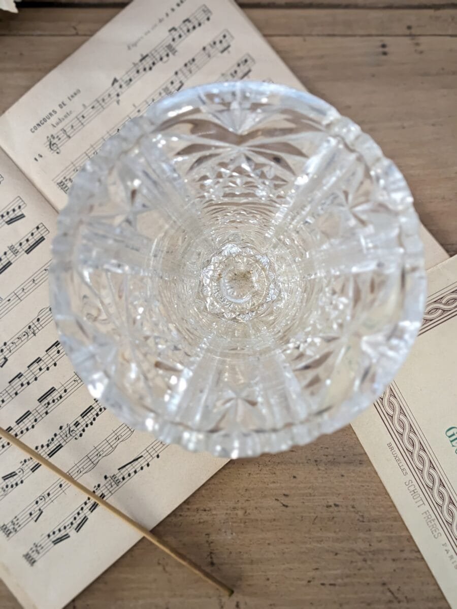 Vase en cristal ciselé – Image 4