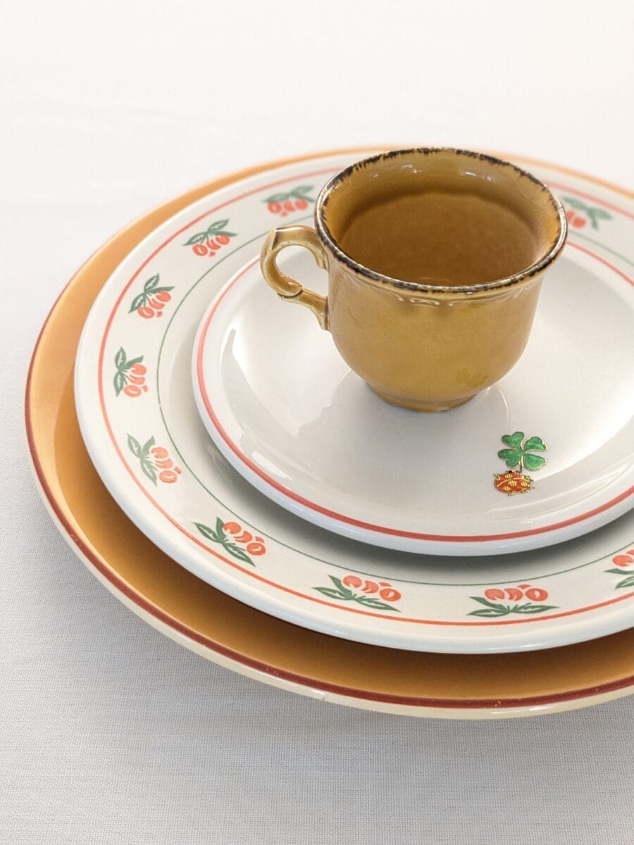 Brazil assiette plate en porcelaine Oxford