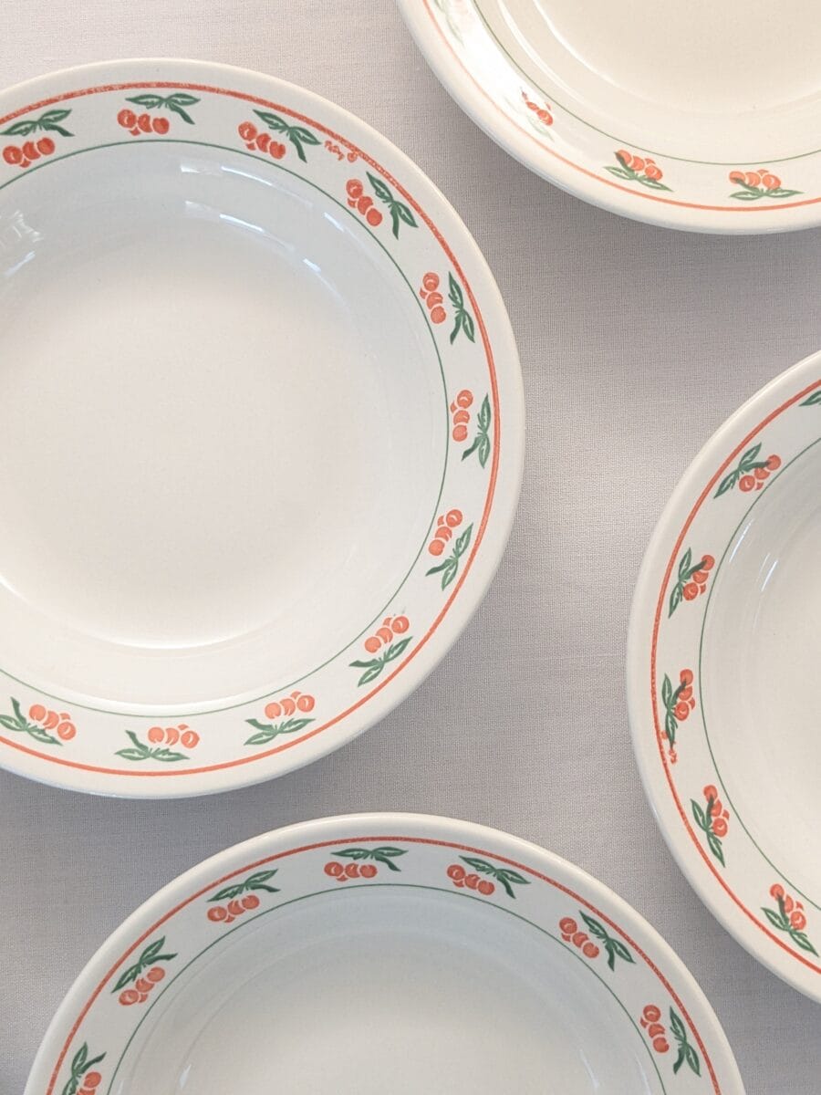 Brazil assiette creuse en porcelaine Oxford – Image 3