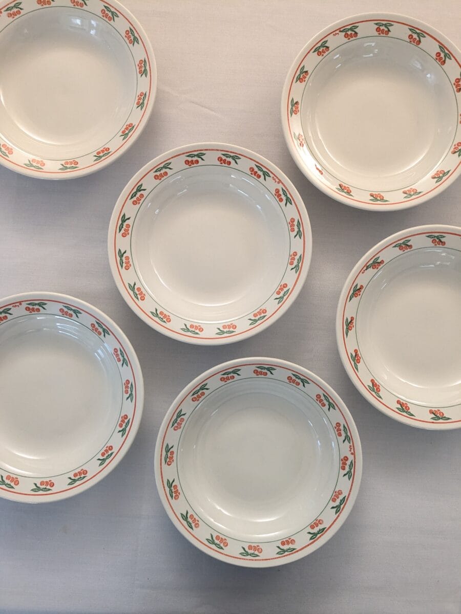 Brazil assiette creuse en porcelaine Oxford – Image 4